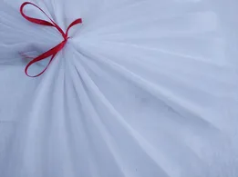 Фатин, белый (отрез 1,2 м) - интернет-магазин tkani-atlas.com.ua