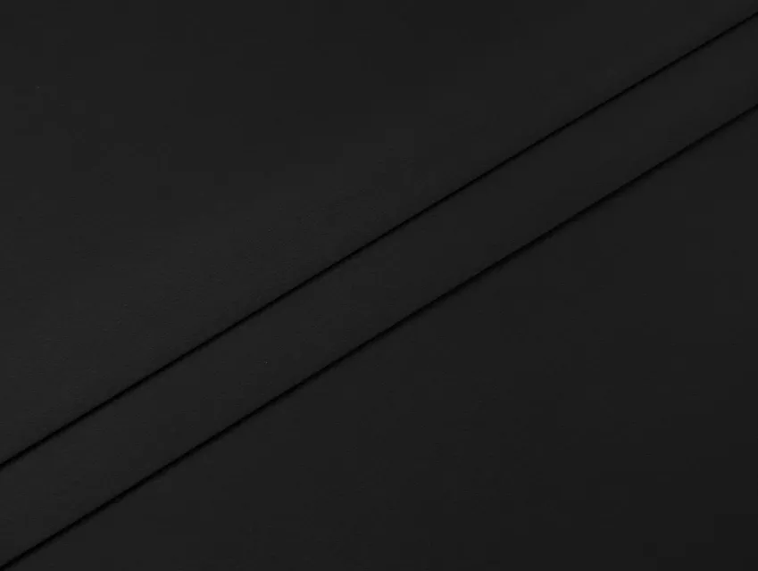 Поликоттон тренч на основе, черный - фото 1 - интернет-магазин tkani-atlas.com.ua