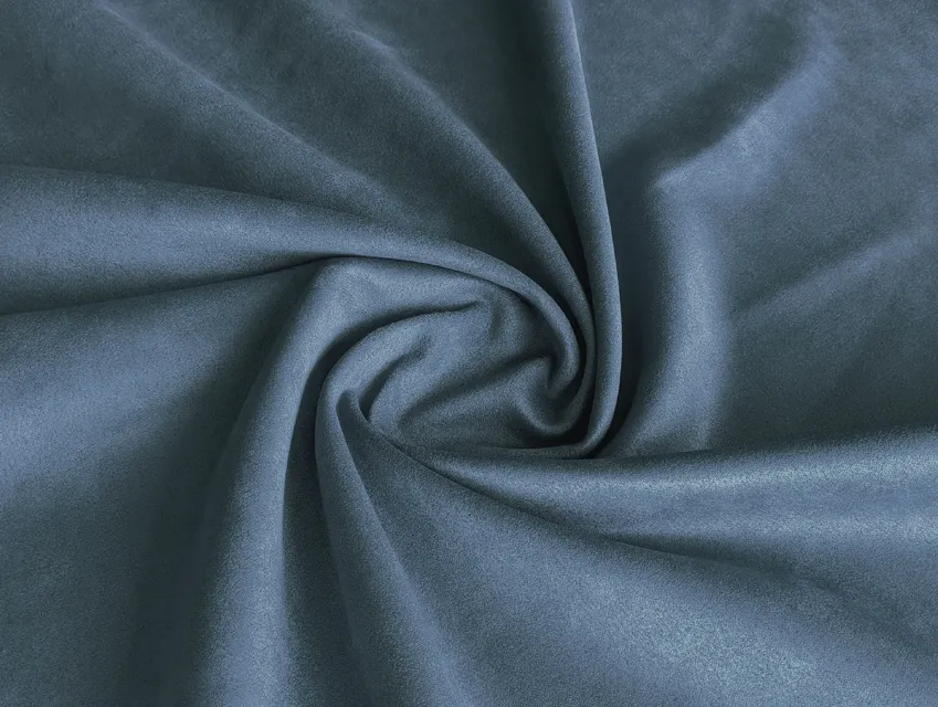 Замша стрейч, джинсовий - фото 1 - інтернет-магазин tkani-atlas.com.ua