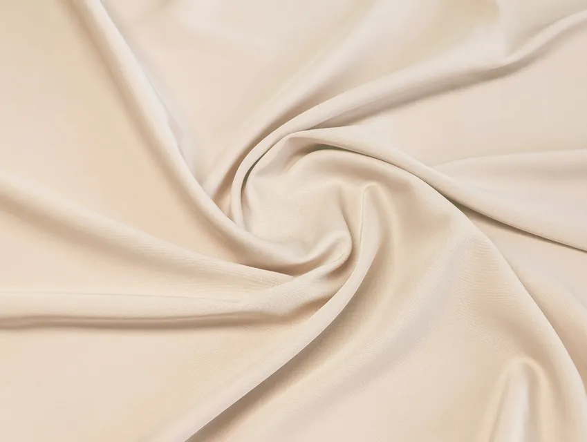 Костюмка атласна Бель, вершковий - фото 1 - інтернет-магазин tkani-atlas.com.ua