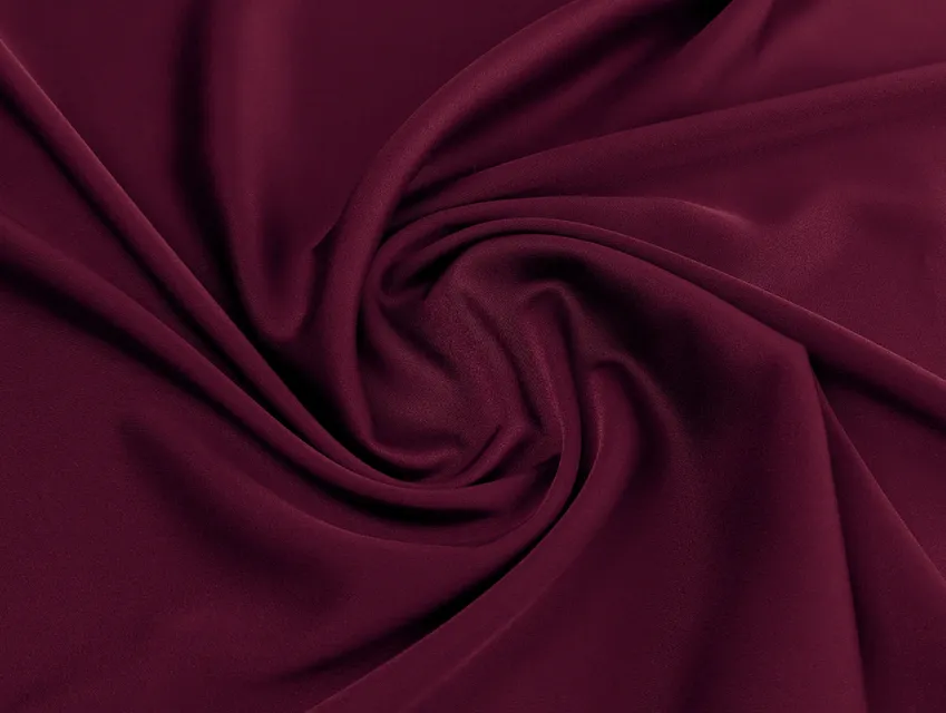 Костюмка атласная Белль, бордовый - фото 1 - интернет-магазин tkani-atlas.com.ua