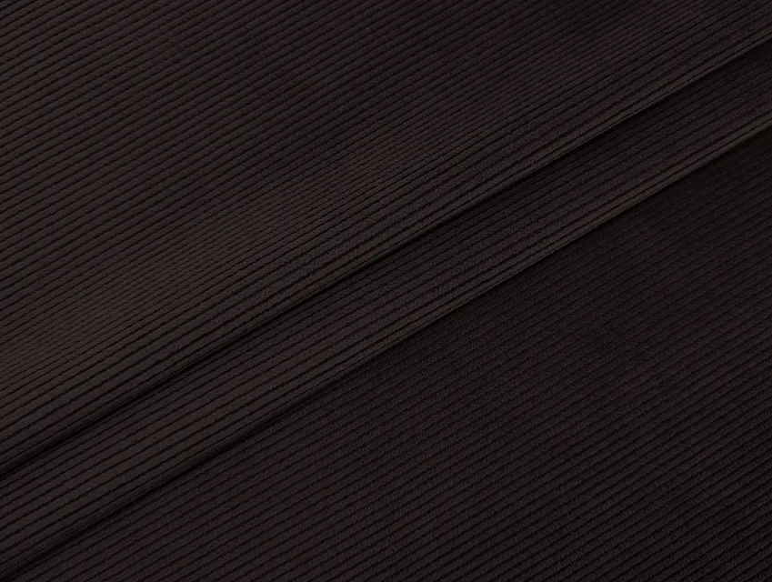 Трикотаж вельвет на флісі уцінка (недолік), темно-коричневий - фото 1 - інтернет-магазин tkani-atlas.com.ua