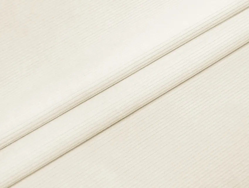 Трикотаж вельвет на флісі уцінка (недолік), вершковий - фото 1 - інтернет-магазин tkani-atlas.com.ua