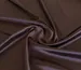 Атлас тонкий, темный шоколад - фото 1 - интернет-магазин tkani-atlas.com.ua