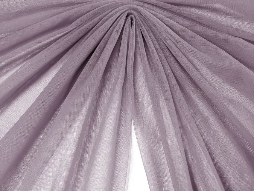 Евросетка (фатин мягкий), серо-лиловый - фото 1 - интернет-магазин tkani-atlas.com.ua