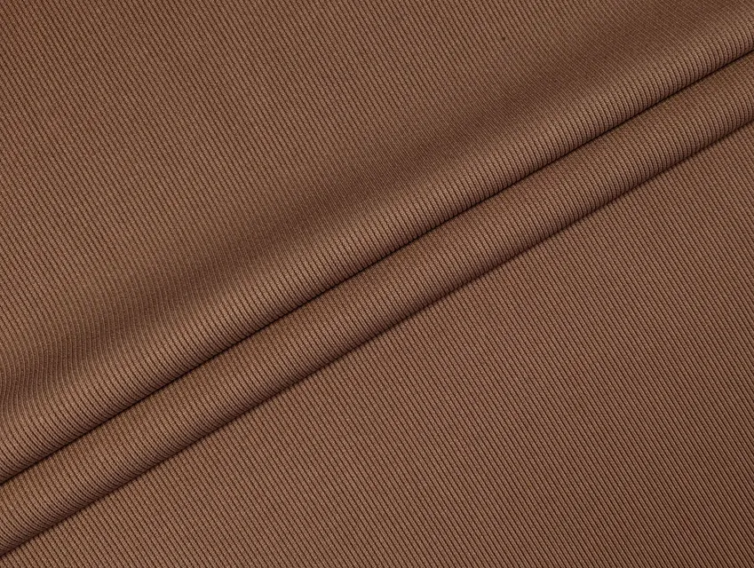 Трикотаж рубчик на основе, молочный шоколад - фото 1 - интернет-магазин tkani-atlas.com.ua