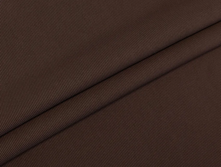 Трикотаж рубчик на основі, шоколадний - фото 1 - інтернет-магазин tkani-atlas.com.ua