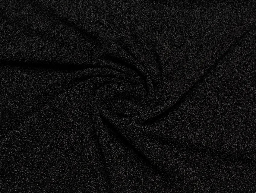 Ківі люрекс, чорний - фото 1 - інтернет-магазин tkani-atlas.com.ua