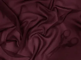 Шифон Винди, винный (отрез 0,8 м) - интернет-магазин tkani-atlas.com.ua