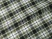 Котон сорочковий клітинка 80 мм, хакі с білим - інтернет-магазин tkani-atlas.com.ua