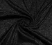 Трикотаж диско мерцание, черный (отрез 1,8 м) - фото 1 - интернет-магазин tkani-atlas.com.ua