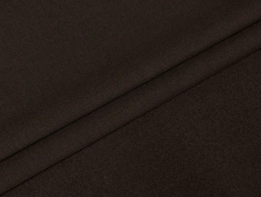 Костюмный тиар с начесом, шоколадный - фото 1 - интернет-магазин tkani-atlas.com.ua