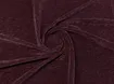 Оксамит двосторонній меланжевий, винний - інтернет-магазин tkani-atlas.com.ua