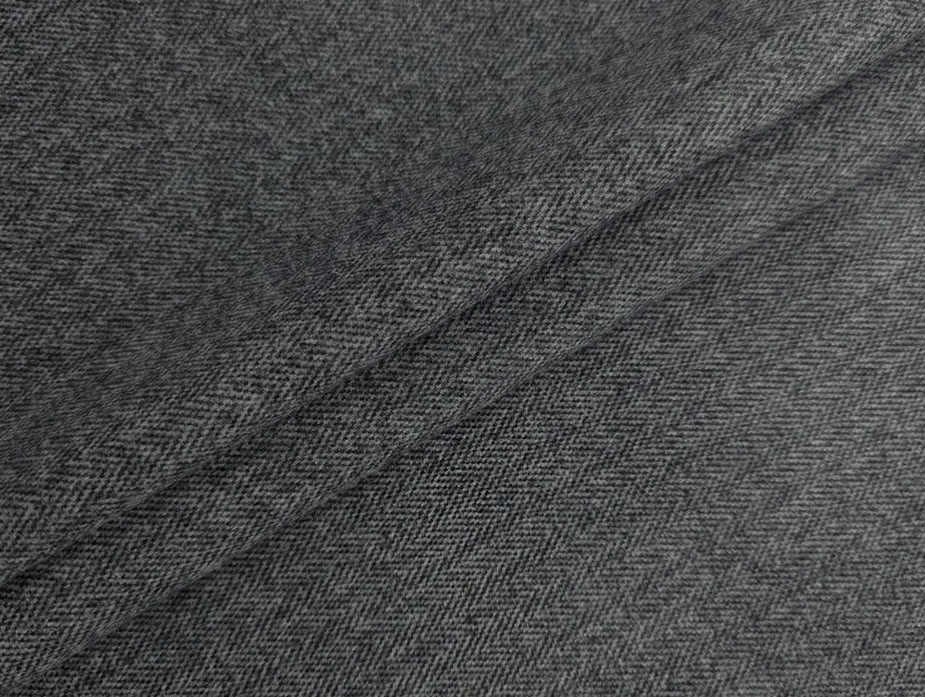 Трикотаж теплый Каміла уценка (брак), темно-серый - фото 1 - интернет-магазин tkani-atlas.com.ua