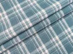 Котон сорочковий клітинка 50 мм, димчастий блакитний - інтернет-магазин tkani-atlas.com.ua