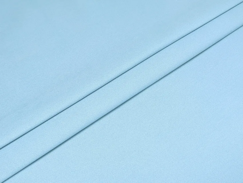 Коттон твил плотный, небесно-голубой - фото 1 - интернет-магазин tkani-atlas.com.ua