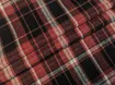 Котон сорочковий клітина 110 мм, бордовий з чорним - інтернет-магазин tkani-atlas.com.ua