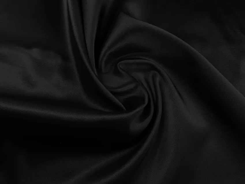 Атлас Королівський, чорний - фото 1 - інтернет-магазин tkani-atlas.com.ua