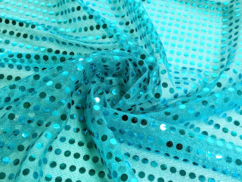 Копейка, голубой - фото 1 - интернет-магазин tkani-atlas.com.ua