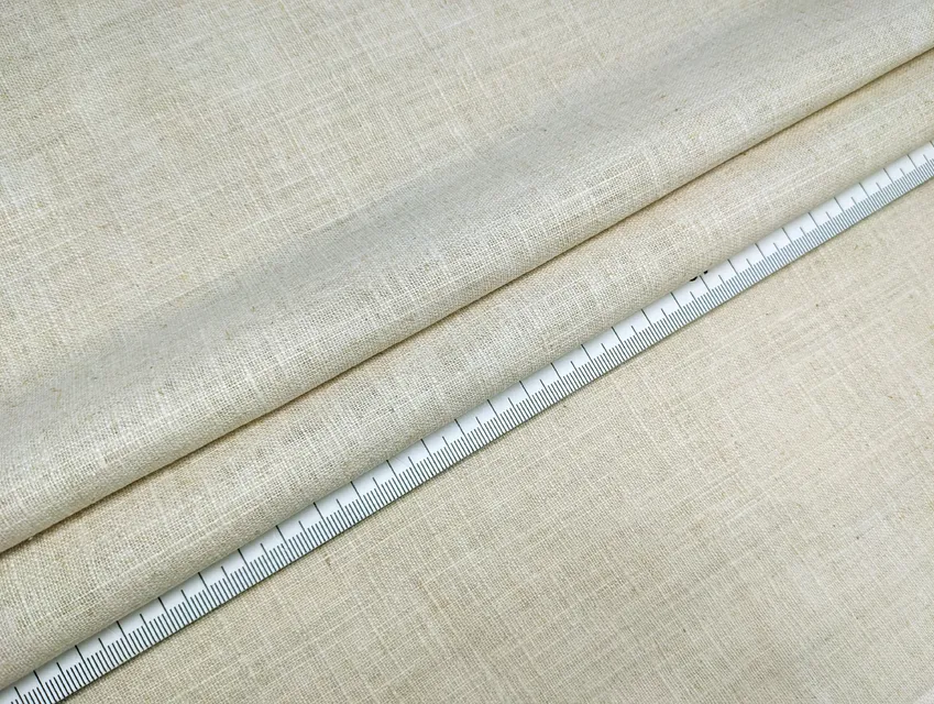 Лен Рами меланжевый, бежевый - фото 1 - интернет-магазин tkani-atlas.com.ua