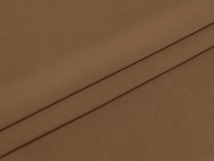 Трикотаж рубчик щільний, світло-коричневий - фото 1 - інтернет-магазин tkani-atlas.com.ua