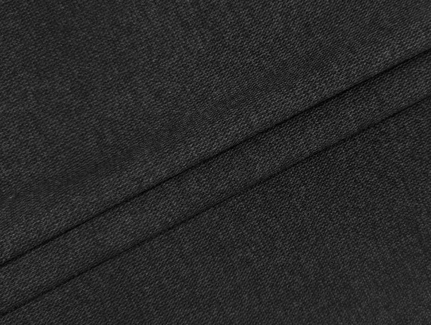 Меланжевый трикотаж ромбики, черный - фото 1 - интернет-магазин tkani-atlas.com.ua