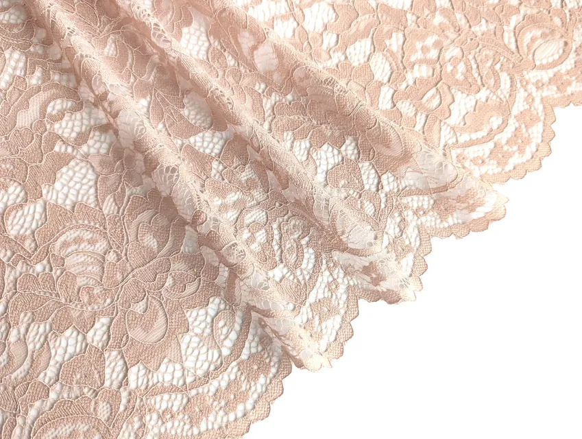 Гіпюр стрейч Класика квітковий настрій, пильна троянда - фото 1 - інтернет-магазин tkani-atlas.com.ua