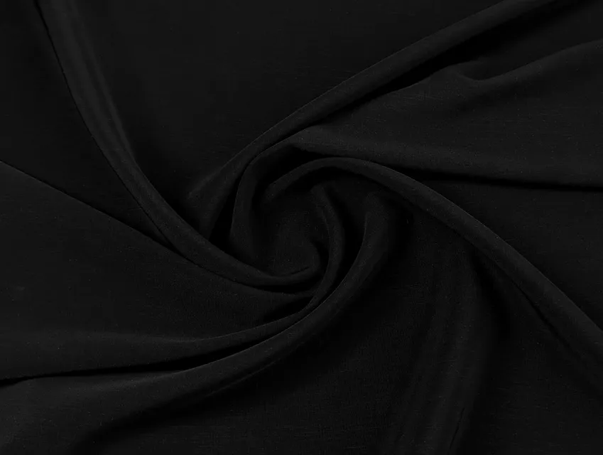 Бебі сілк, чорний (відріз 3,2 м) - фото 1 - інтернет-магазин tkani-atlas.com.ua