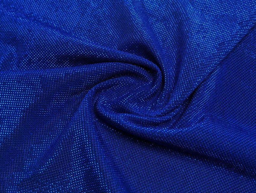 Трикотаж диско чешуя, электрик (отрез 1 м) - фото 1 - интернет-магазин tkani-atlas.com.ua