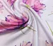 Вискоза шелк акварельні троянди, бузково-ліловий (відріз 0,7 м) - фото 2 - інтернет-магазин tkani-atlas.com.ua