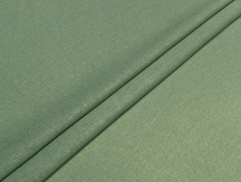 Льон віскоза 30/70, оливковий хакі - фото 1 - інтернет-магазин tkani-atlas.com.ua