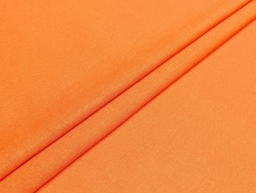 Лен вискоза 30/70, морковный - фото 1 - интернет-магазин tkani-atlas.com.ua