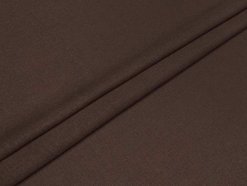 Льон віскоза 30/70, шоколадний - фото 1 - інтернет-магазин tkani-atlas.com.ua