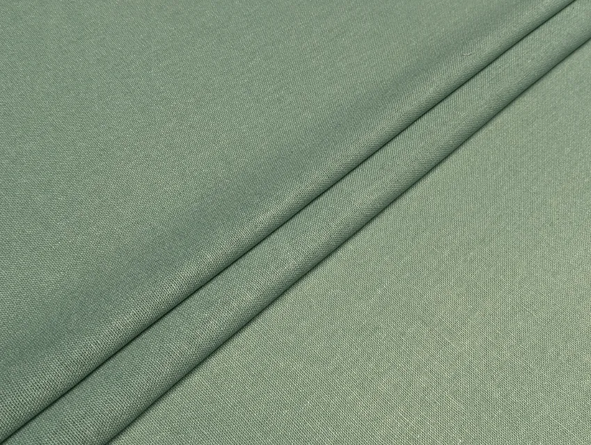 Лен вискоза 30/70, серо-зеленый - фото 1 - интернет-магазин tkani-atlas.com.ua