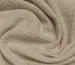 Муслін двошаровий, темно-бежевий - фото 2 - інтернет-магазин tkani-atlas.com.ua