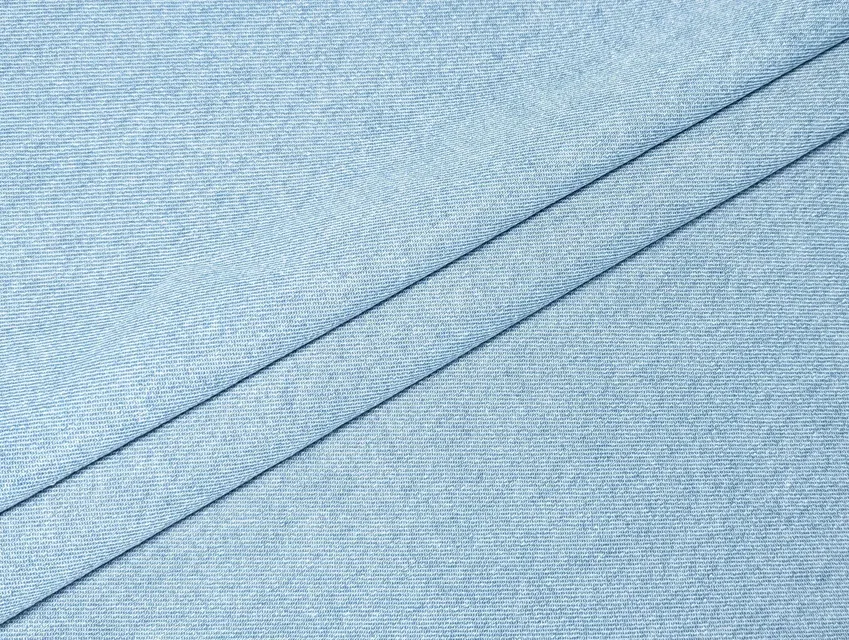 Джинс плотный варёнка, светло-голубой - фото 1 - интернет-магазин tkani-atlas.com.ua