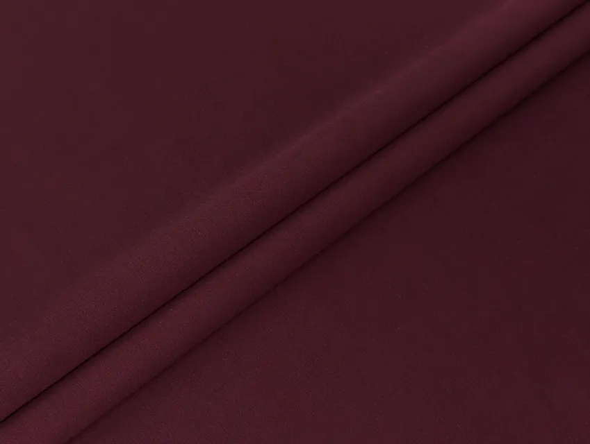 Поплін сорочковий стрейчевий, винний - фото 1 - інтернет-магазин tkani-atlas.com.ua