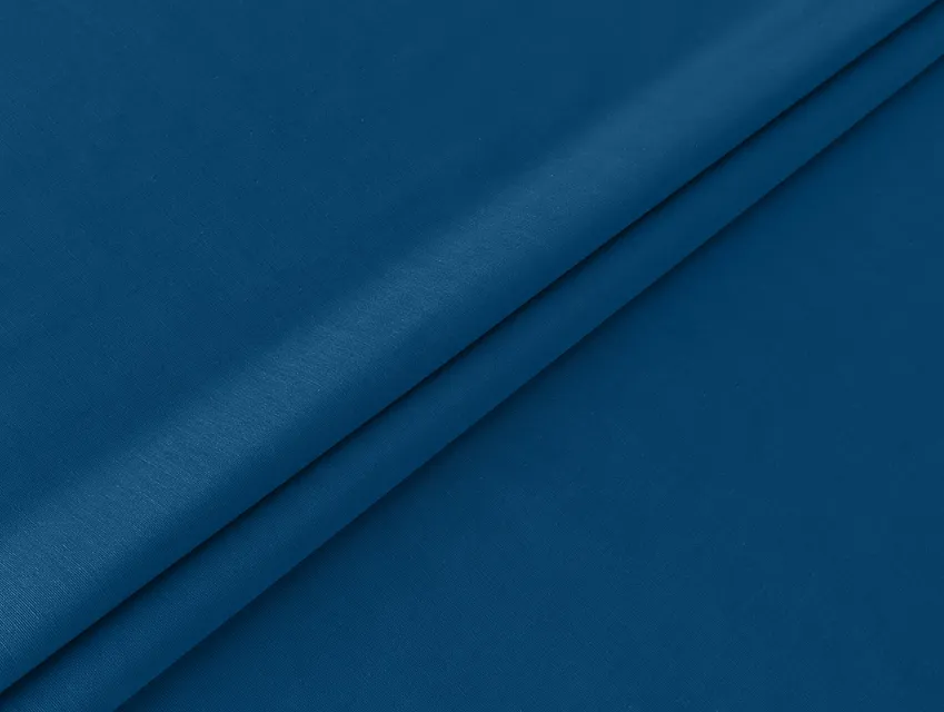 Поплін сорочковий стрейчевий, синій димчастий - фото 1 - інтернет-магазин tkani-atlas.com.ua