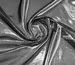 Шифон Винди зеркальный, серебро на черном - фото 1 - интернет-магазин tkani-atlas.com.ua