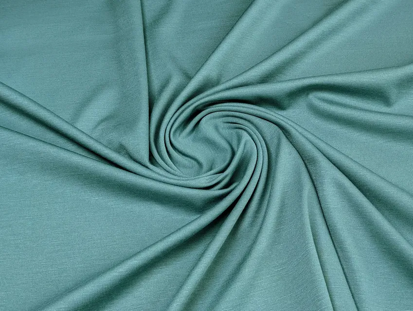 Трикотаж вискозный джерси тенсел, серо-голубой (отрез 2,4 м) - фото 1 - интернет-магазин tkani-atlas.com.ua