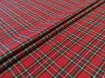 Костюмная шотландка 50 мм, красный - интернет-магазин tkani-atlas.com.ua