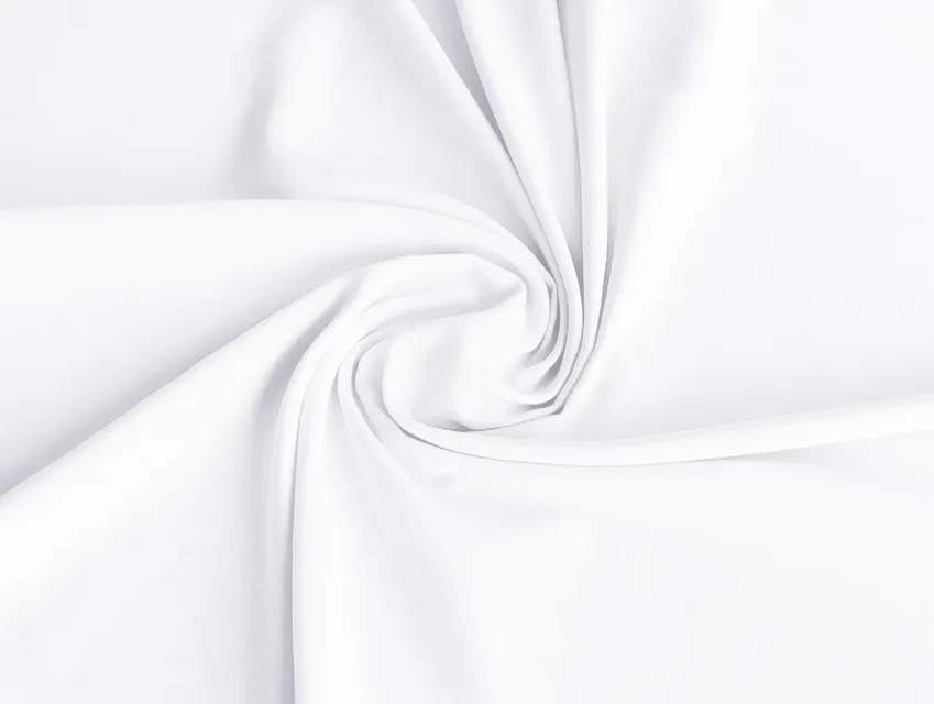 Штапель плотный, белый - фото 1 - интернет-магазин tkani-atlas.com.ua