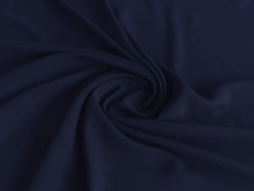 Штапель щільний, темно-синій - фото 1 - інтернет-магазин tkani-atlas.com.ua