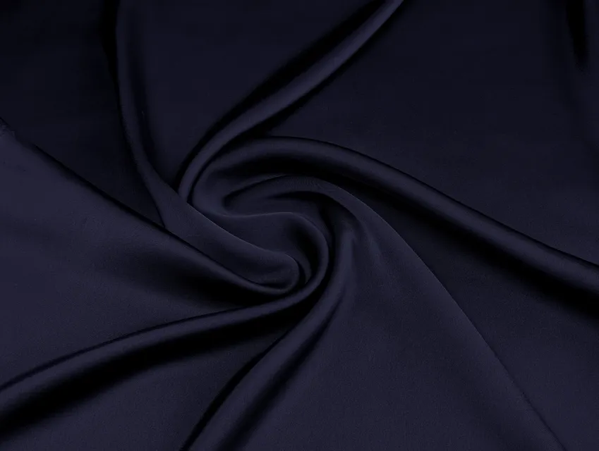 Армани Париж (Атлас двухсторонний), темно-синий - фото 1 - интернет-магазин tkani-atlas.com.ua