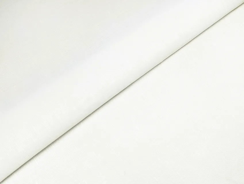 Лен коттон рубашечный, молочный - фото 1 - интернет-магазин tkani-atlas.com.ua