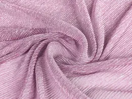 Сетка гофре с люрексом, розовый - интернет-магазин tkani-atlas.com.ua