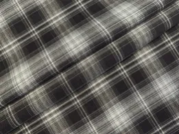 Костюмний тіар клітка 95 мм, темно-коричневий з сірим (відріз 1,3 м) - інтернет-магазин tkani-atlas.com.ua