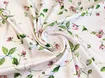 Шовк Армані троянди на лозі, ніжна пудра - інтернет-магазин tkani-atlas.com.ua