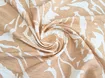 Вискоза шелк Бохо абстракция, бежевый на кремовом - интернет-магазин tkani-atlas.com.ua