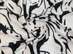 Віскоза шовк Бохо абстракція, чорний на кремовому - інтернет-магазин tkani-atlas.com.ua